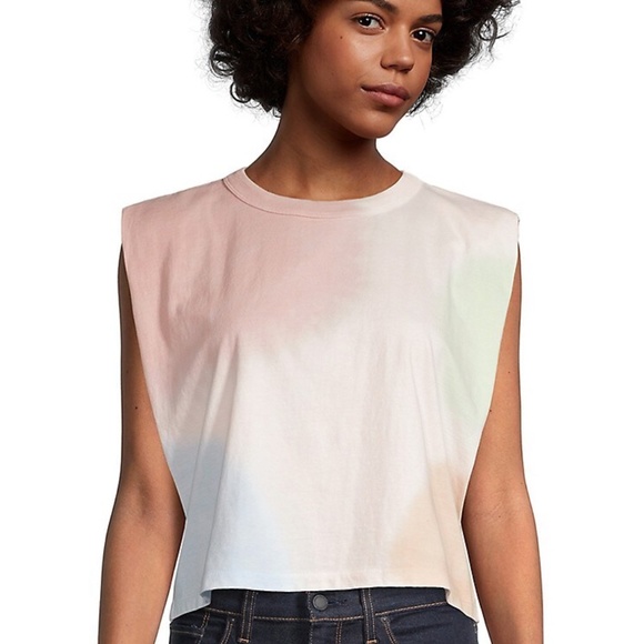 Aline Padded-Shoulder Top - Picture 1 of 1